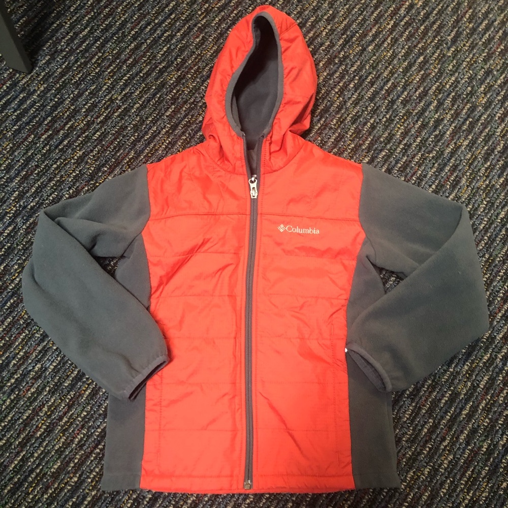 Columbia | Jacket | size: s (8) | Red/Gray